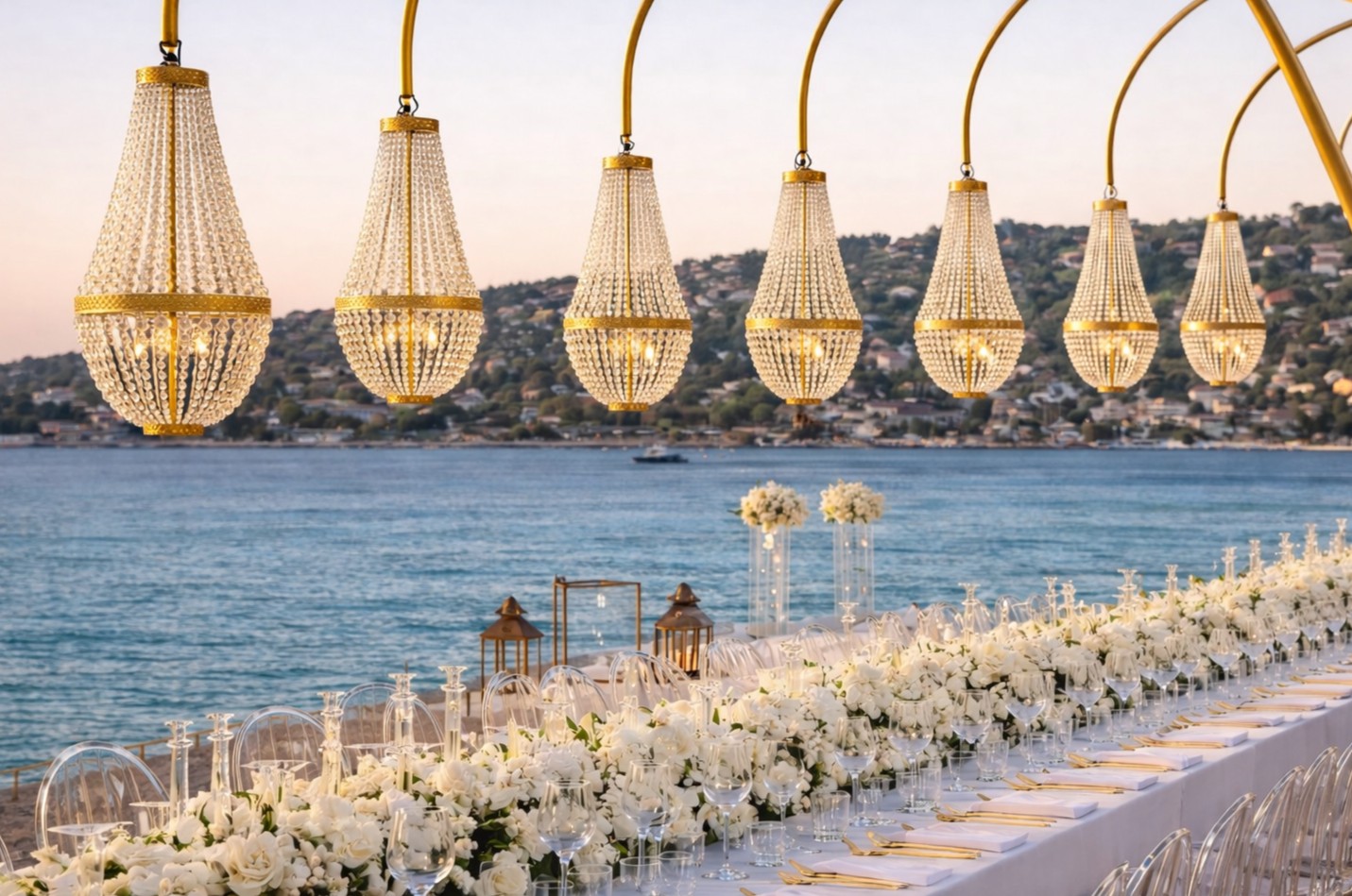 Luxury kosher destination wedding